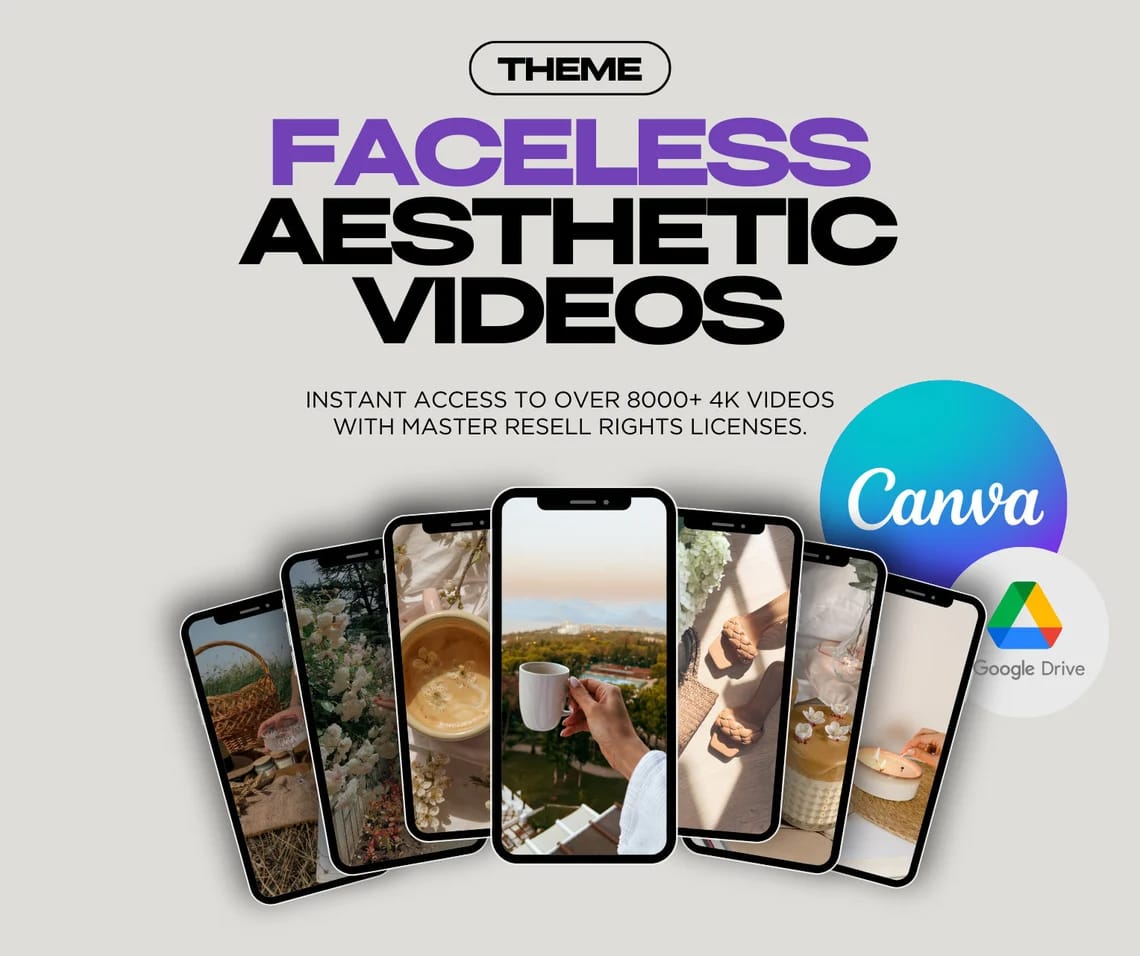 Aesthetic Reels Video Pack - 8,000+ MRR & PLR Templates - Image 4
