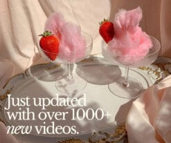 Coquette pink aesthetic faceless Instagram Reels, ready-to-edit Canva templates with PLR and MRR rights for digital marketing.