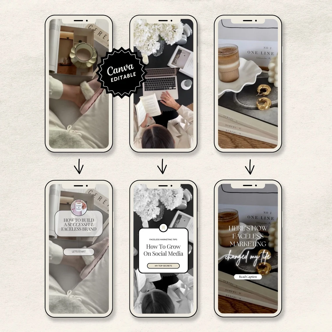 500+ Faceless Reels Video Bundle – Aesthetic Lifestyle MRR/PLR - Image 8