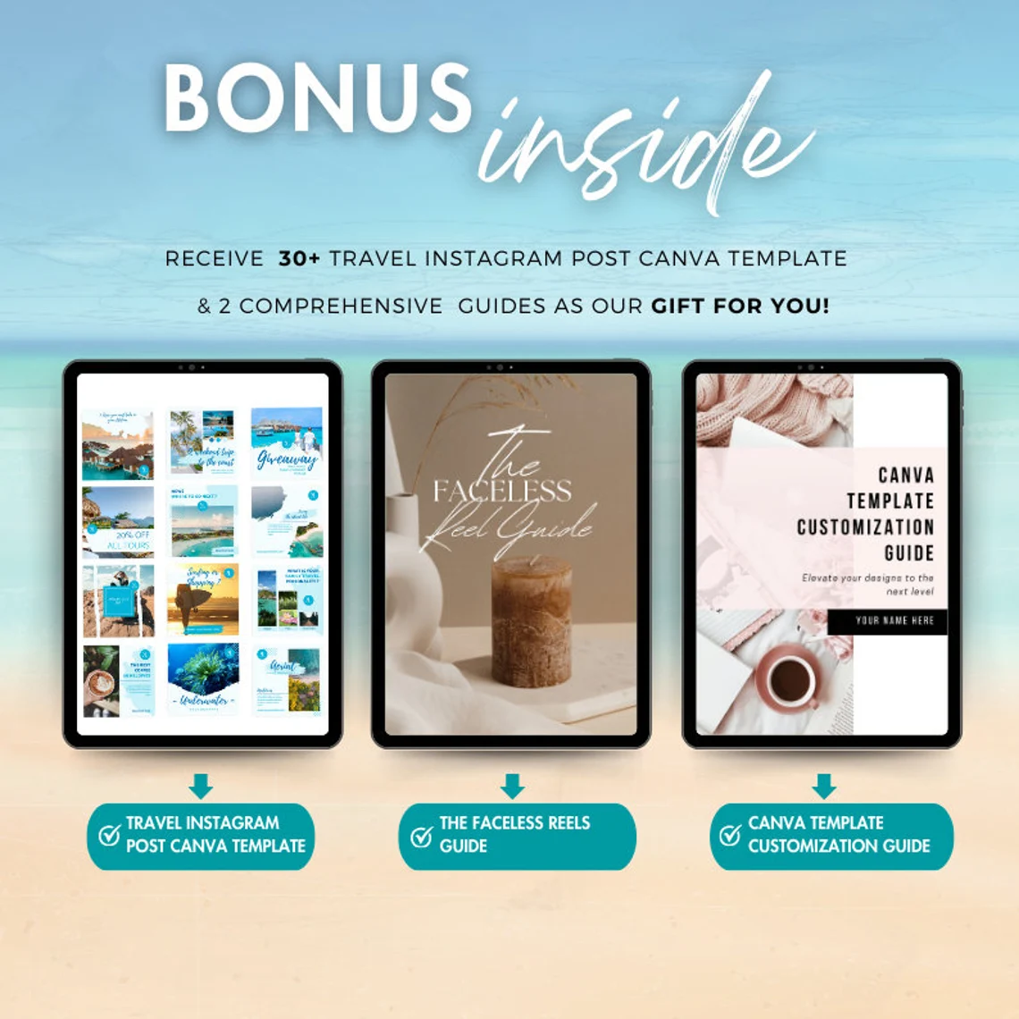 Travel Reels Bundle - 400+ Faceless Instagram Videos with MRR & PLR - Image 7