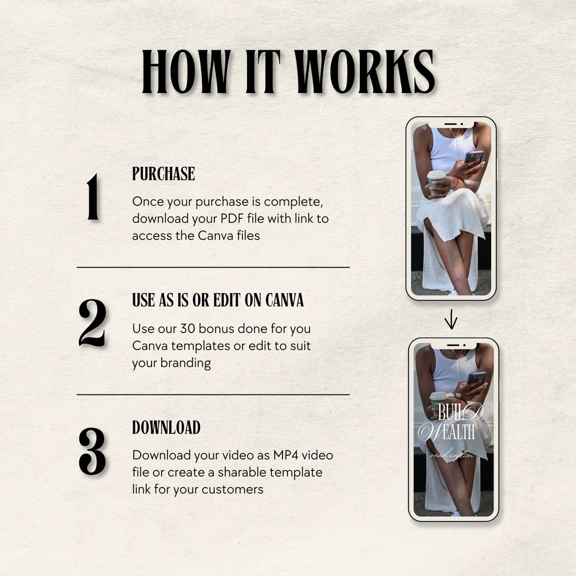 Melanin Faceless Reels Bundle – 1100+ PLR/MRR Aesthetic Videos - Image 5