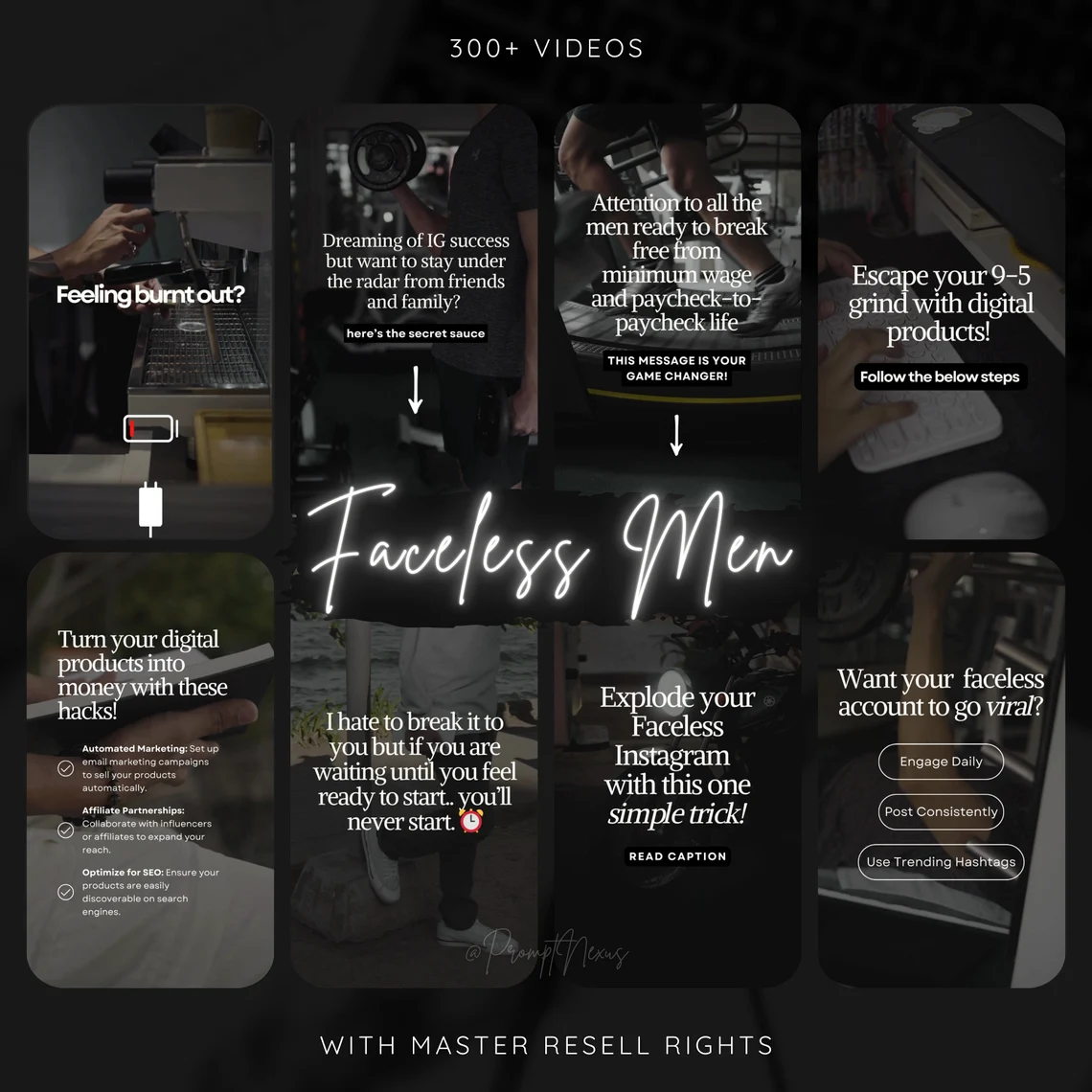 6,000+ Faceless Aesthetic Videos with MRR for Instagram - Image 6