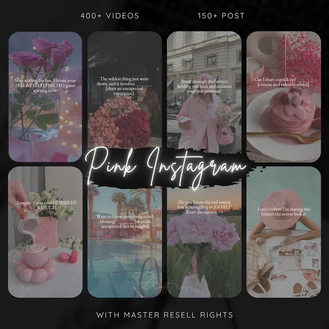6,000+ Faceless Aesthetic Videos with MRR for Instagram - Image 4
