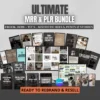 Ultimate PLR and MRR Bundle for passive income Resellable digital products with Master Resell Rights PLR content bundle for branding and profit