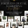 Faceless marketing course guides for Instagram, TikTok, and YouTube. Includes Canva templates with MRR and PLR for reselling and customization.