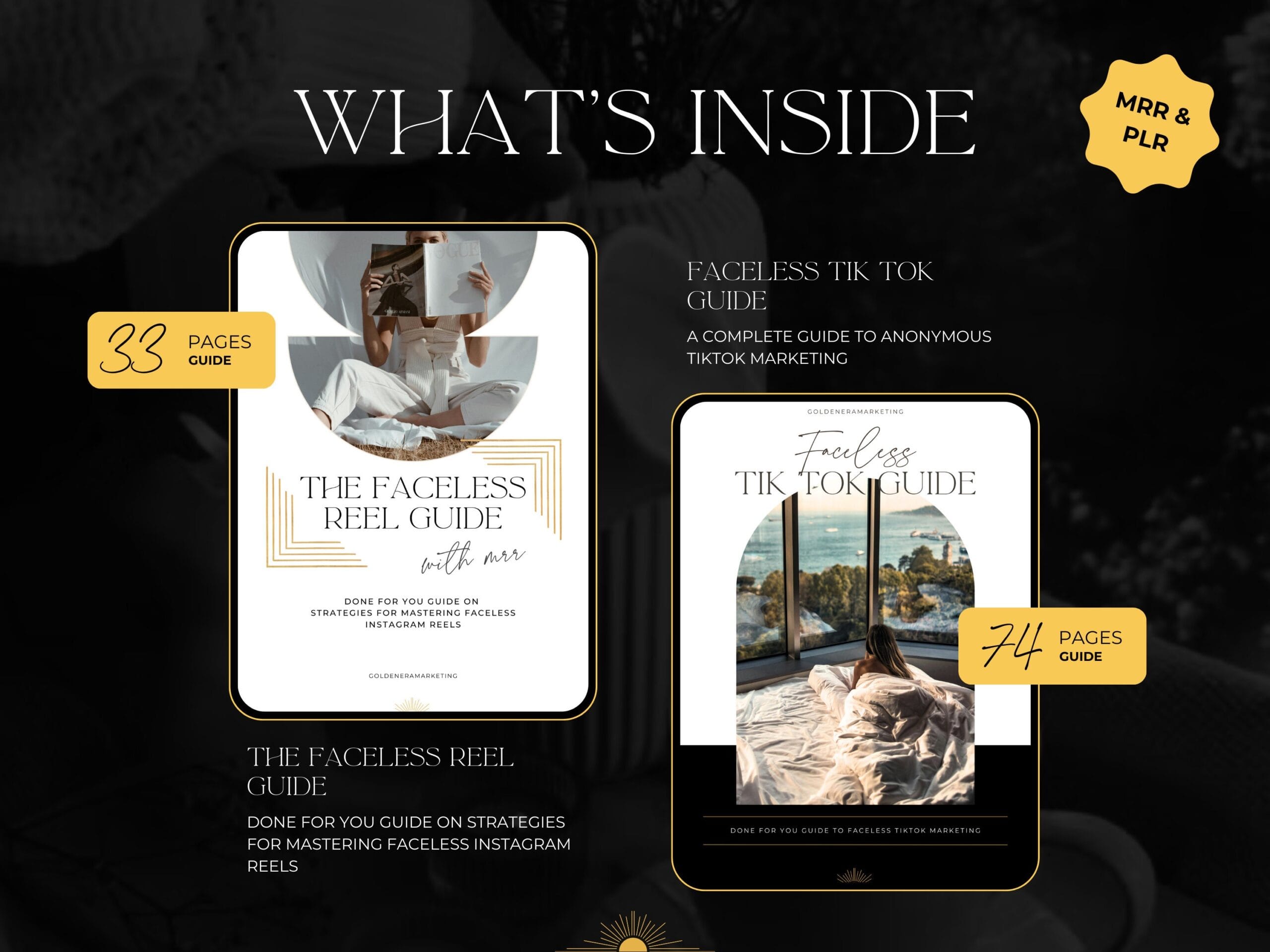 Faceless Marketing Course Bundle: MRR PLR for Passive Income - Image 6