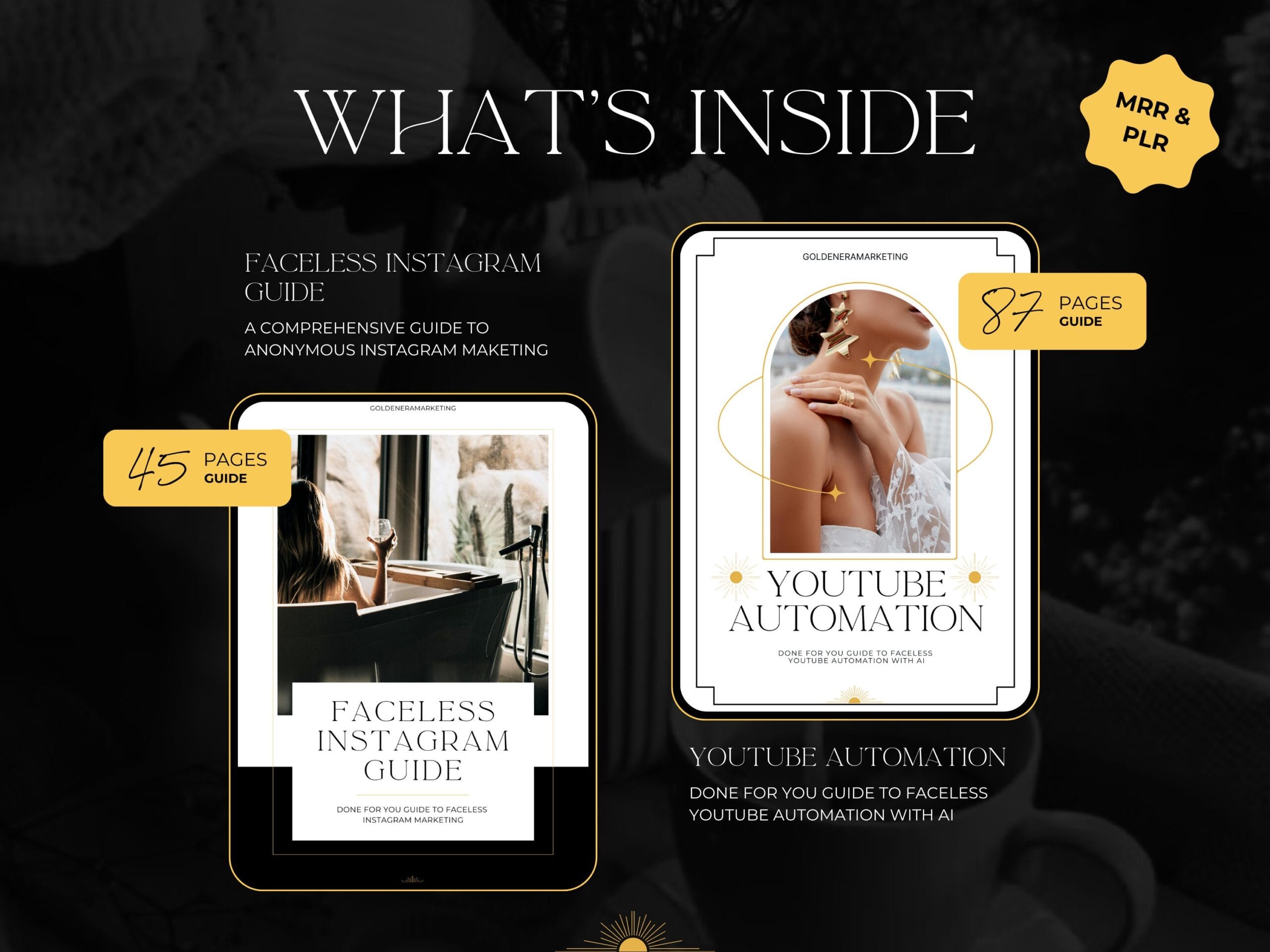 Faceless Marketing Course Bundle: MRR PLR for Passive Income - Image 5