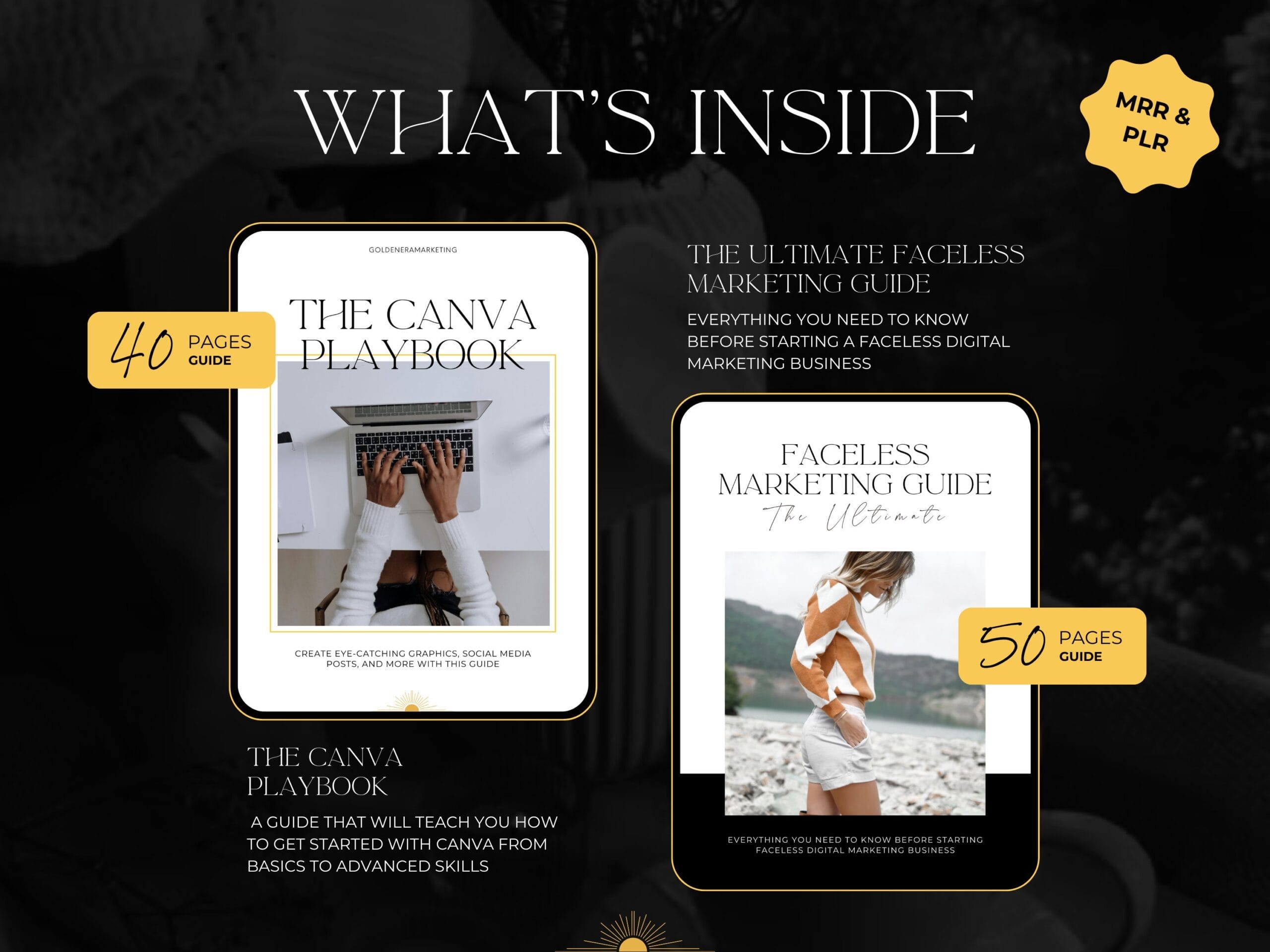 Faceless Marketing Course Bundle: MRR PLR for Passive Income - Image 4