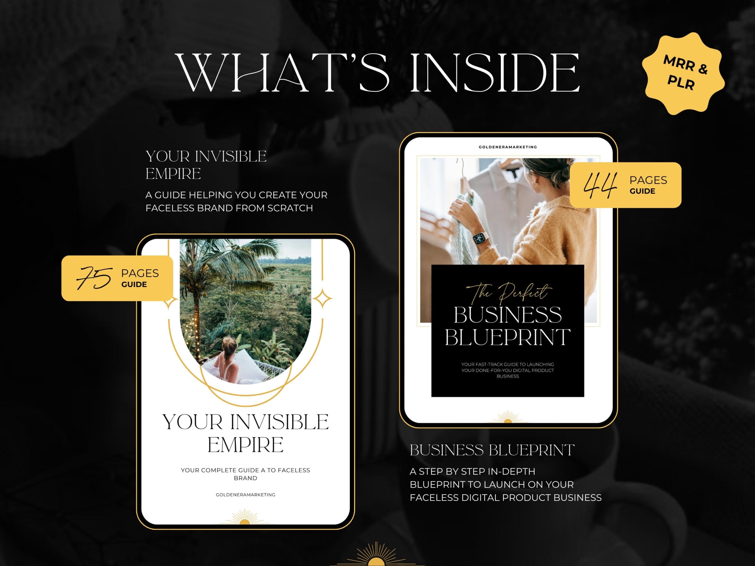 Faceless Marketing Course Bundle: MRR PLR for Passive Income - Image 3