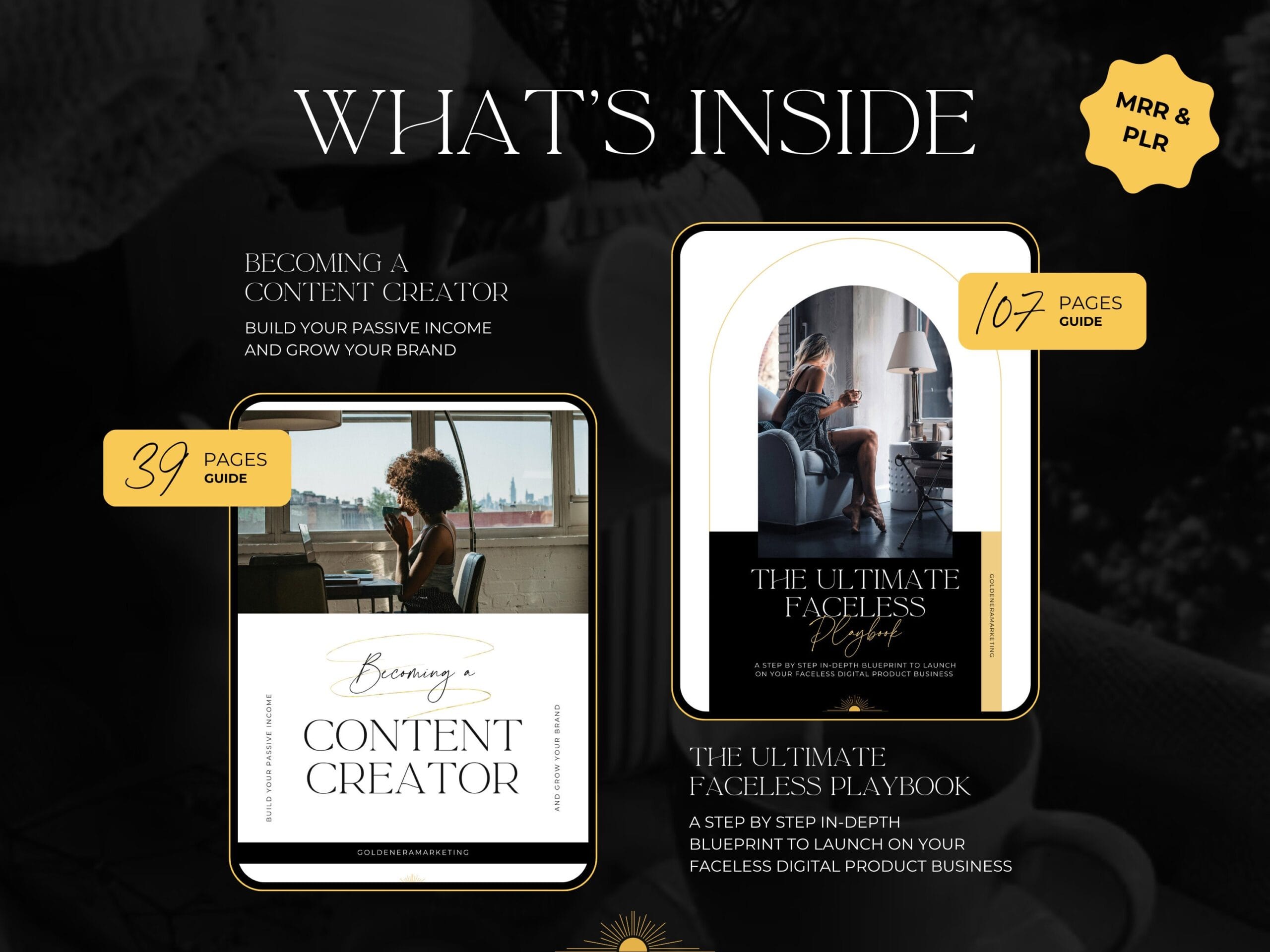 Faceless Marketing Course Bundle: MRR PLR for Passive Income - Image 2