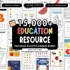 MRR Educational Bundle - PLR Worksheets & Activities for Kids