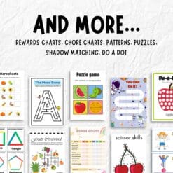 MRR Educational Bundle - PLR Worksheets & Activities for Kids