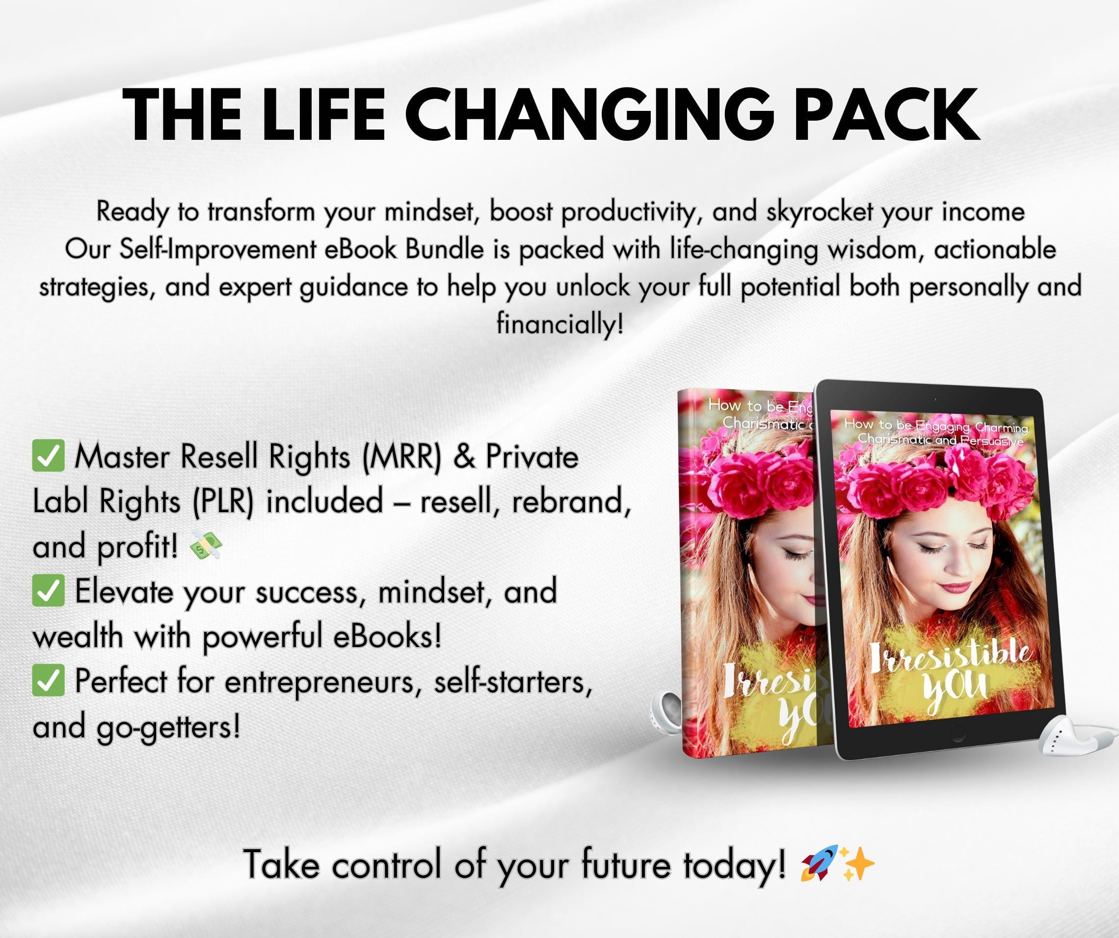 Self-Improvement eBooks Bundle: 750+ PLR & MRR for Resale - Image 3