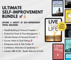 Self-Improvement eBooks Bundle - 750+ PLR & MRR eBooks for Resale