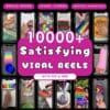 10,000+ Asmr Reels viral video bundle with PLR and MRR rights for social media creators.